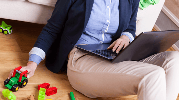 ¿Cómo equilibrar el tiempo entre el teletrabajo y los hijos en casa?